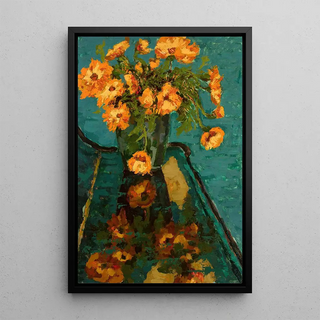 Jan Bohuszewicz - Bouquet of camomiles and a piano.webp