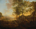 Heuvellandschap met bosrijke omgeving met uitzicht - Jan Both — weergave van het kunstwerk