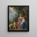 De Heilige Familie met Johannes - Jan Brueghel de Jonge — ingelijst kunstwerk aan de muur