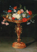Fleurs dans une coupe dorée - Jan Brueghel le Jeune — weergave van het kunstwerk