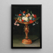Fleurs dans une coupe dorée - Jan Brueghel le Jeune — ingelijst kunstwerk aan de muur