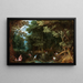 Latone en de Lysiërs - Jan Brueghel de Jonge — ingelijst kunstwerk aan de muur