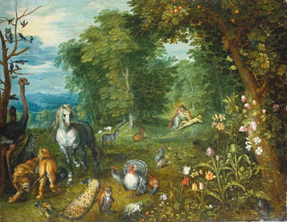Jan Brueghel the Younger - Paradise with the Creation of Eve.webp
