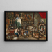 De Vijf Zintuigen: Het Zien - Jan Brueghel de Jonge — ingelijst kunstwerk aan de muur