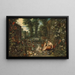 De Vijf Zintuigen: de reuk - Jan Brueghel de Jonge — ingelijst kunstwerk aan de muur