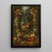 La Sainte Famille entourée d'une guirlande de fruits soutenue par des putti - Jan Brueghel le Jeune — ingelijst kunstwerk aan de muur