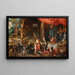 Venus aan de smederij van Vulcanus - Jan Brueghel de Jonge — ingelijst kunstwerk aan de muur