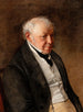 Portrait painting of Ksawery Bbnowski, the artist's father-in-law, captain in the Kościuszko army - Jan Chrucki — artwork view