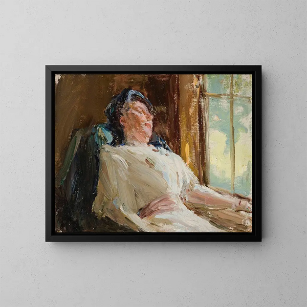 Alina Dor à Maryino - Jan Cybis — ingelijst kunstwerk aan de muur