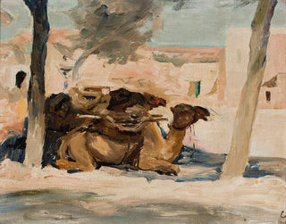 Jan Cigliski - Camel From the journey to Palestine.webp