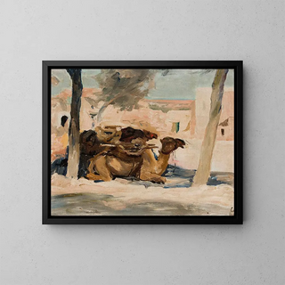 Jan Cigliski - Camel From the journey to Palestine.webp