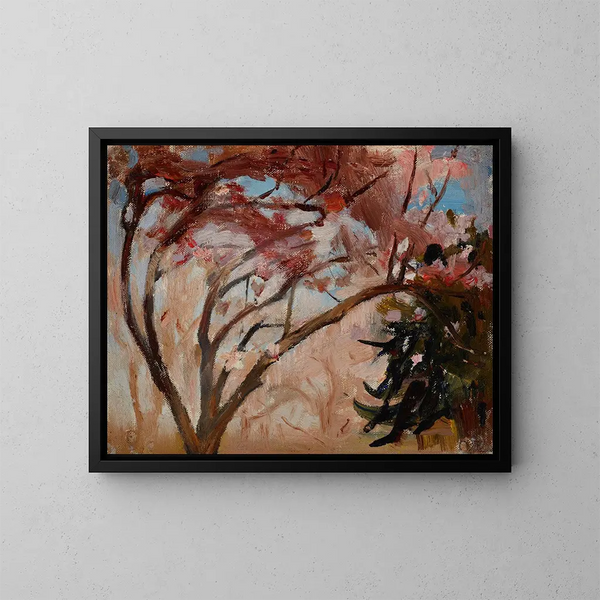 Magnolia de Crimée - Jan Cybis — ingelijst kunstwerk aan de muur