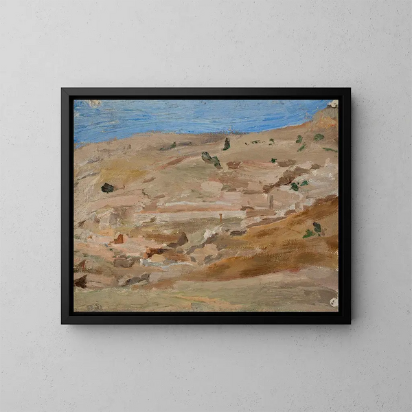 Delphes, van de reis naar Griekenland - Jan Cybis — ingelijst kunstwerk aan de muur