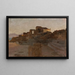 Éleusis From the Journey in Greece - Jan Cybis — framed artwork on a wall