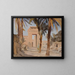 van het Karnak-tempelportaal tijdens de reis in Egypte - Jan Cybis — ingelijst kunstwerk aan de muur