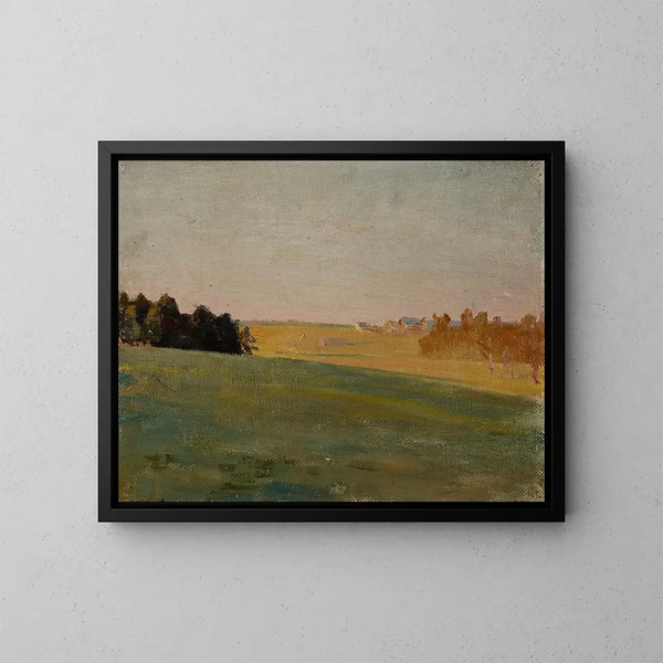 Avond - Jan Cybis — ingelijst kunstwerk aan de muur