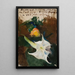 Fleurs - Jan Cybis — ingelijst kunstwerk aan de muur