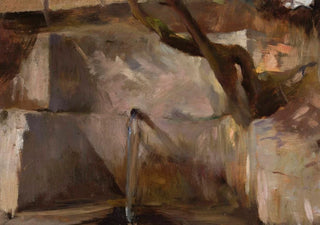 Jan Cigliski - Fountain near Yalta From the journey to Crimea.webp