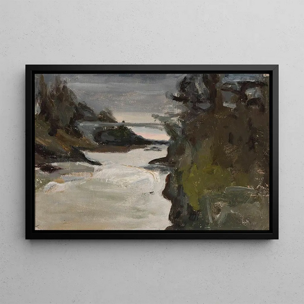 Jan Cigliski - Imatra in the evening Finland.webp