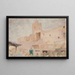 Kairouan - Jan Cybis — ingelijst kunstwerk aan de muur