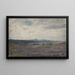Landscape Painting in Finland - Jan Cybis — framed artwork on a wall