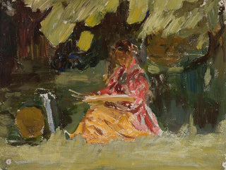 Jan Cigliski - Painter Katarzyna Wachter at work.webp
