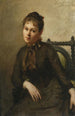 Portret van Helena Piltz née Rymowicz - Jan Cybis — weergave van het kunstwerk
