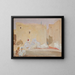 Bâtiments du Sahara - Jan Cybis — ingelijst kunstwerk aan de muur