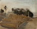 Tempel van Amon-Rê van Sphinx Alley in Karnak - Jan Cybis — weergave van het kunstwerk