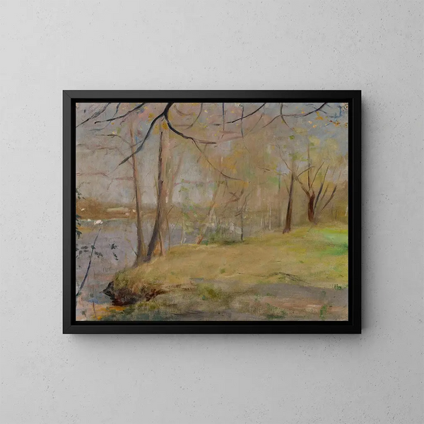 Studie van Maryino - Jan Cybis — ingelijst kunstwerk aan de muur