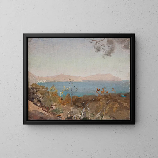 Sudak 3 - Jan Cybis — ingelijst kunstwerk aan de muur
