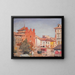 Valladolid - Jan Cybis — ingelijst kunstwerk aan de muur