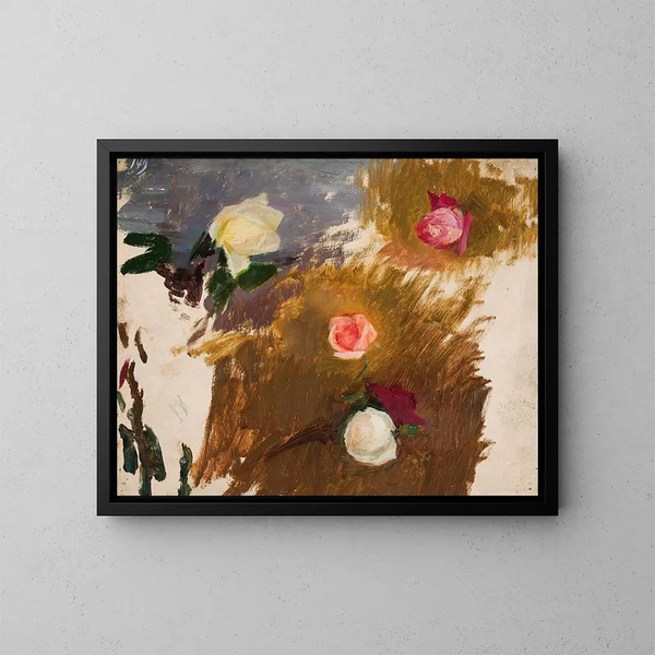 Bloemen van Yalta - Jan Cybis — ingelijst kunstwerk aan de muur