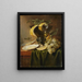 Still life with glass and oysters - Jan Davidsz de Heem — framed artwork on a wall