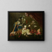 van een weelderige stilleven met juwelenkistje - Jan Davidsz de Heem — ingelijst kunstwerk aan de muur