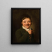 Portrait of Alojzy Kowski's father - Jan Feliks Piwarski — framed artwork on a wall