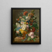 Bloemen in een vaas - Jan Frans Eliaerts — ingelijst kunstwerk aan de muur