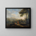 Landschap van Italië - Jan Frans van Bloemen — ingelijst kunstwerk aan de muur