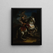 L'électeur Johann Wilhelm von Pfalz-Neuburg à cheval - Jan Frans van Douven — ingelijst kunstwerk aan de muur