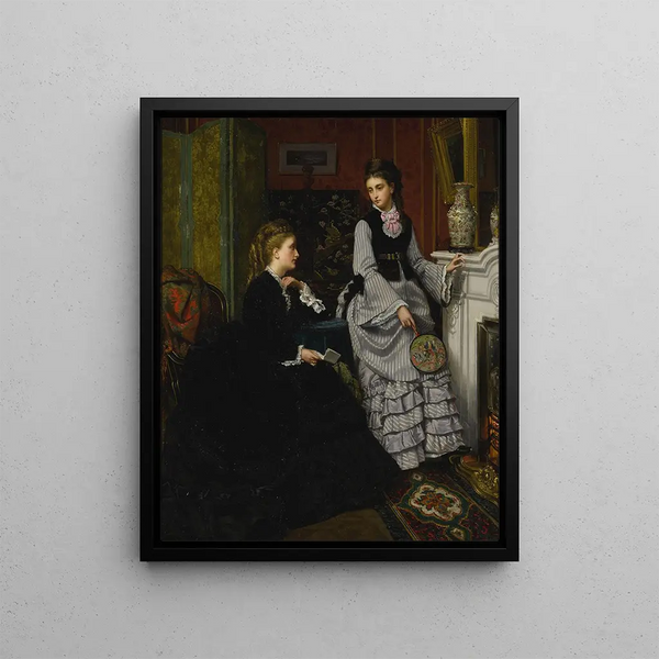 Jan Frederik Pieter Portielje - Whispered Confidences.webp