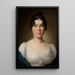 Portret van Adelajda Lesznowska 1v Le Brun - Jan Gadyz — ingelijst kunstwerk aan de muur