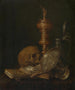 Vanité met schaal en presenteerschaal - Jan Hendricksz van Zuylen — weergave van het kunstwerk