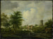 Het vervallen muur in Amsterdam met de Weteringpoort gezien vanaf de Buitensingel - Jan Hulswit — weergave van het kunstwerk