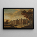 Château d'Egmond - Jan Jacobsz van der Croos — framed artwork on a wall