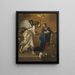 L'Annonciation - Jan Janssens — ingelijst kunstwerk aan de muur