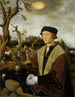 Portret van een jonge man - Jan Jansz Mostaert — weergave van het kunstwerk
