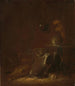 Natuurstudie met oorlogsinstrumenten - Jan Jansz van Buesem — weergave van het kunstwerk