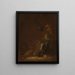 Natuurstudie met oorlogsinstrumenten - Jan Jansz van Buesem — ingelijst kunstwerk aan de muur