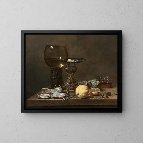 Natuurstudie - Jan Jansz van de Velde III — ingelijst kunstwerk aan de muur