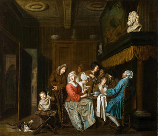 Jan Josef Horemans The Elder - A Tea Party.webp